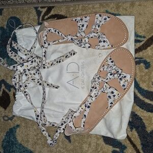 AD and daughters brand sandal